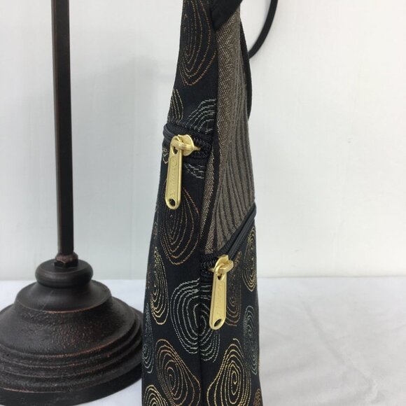 Danny K Beverly Hills,CA Tapestry Adjustable Crossbody Purse EXCELLENT Condition - Picture 2 of 15